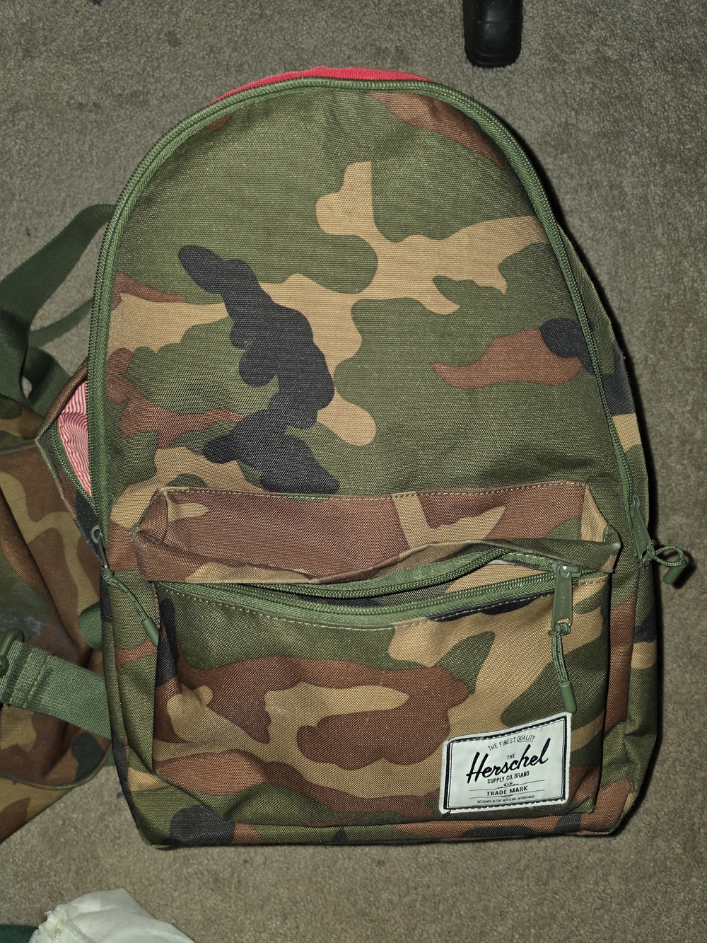 Herschel Woodland Camo Backpack - Green/Camouflage